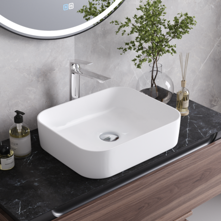 Раковина накладная керамическая CZR-6450, артикул CZR-6450