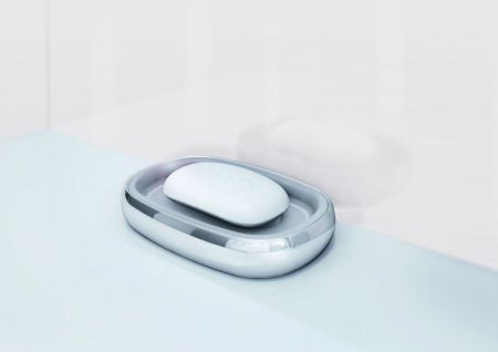 A3031200 Sensation, Стеклянная мыльница, отдельно стоящая, хром, шт