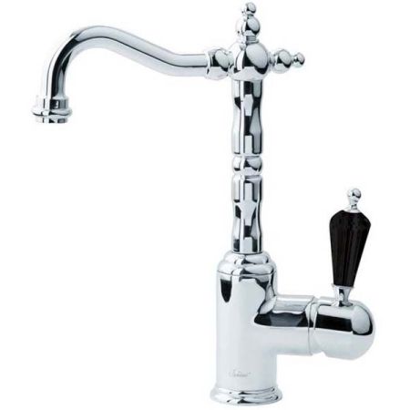 Смеситель для умыв,высокий TRADIZIONALE NERO (Хром)_Комплект, артикул 242