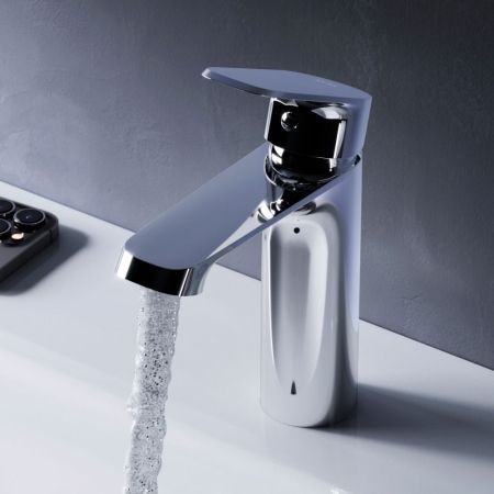 F8F02100 Func, смеситель для умывальника, хром, артикул F8F02100