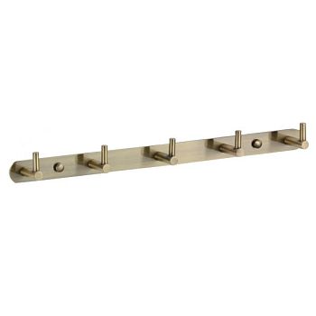 Планка с крючками Savol S-007215C, бронза