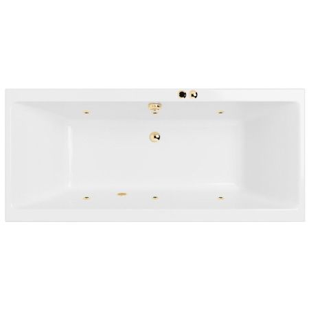 Ванна EXCELLENT Pryzmat 170x75 "SOFT" (золото), артикул WAEX.PRY17.SOFT.GL