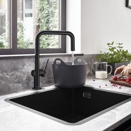 Смеситель для кухни, Hansgrohe, Talis M54, тип открывания воды-однорычажный, тип регулирования воды-керамический картридж, монтаж-на раковину/столешницу, отверстия для монтажа-1, высота, мм-339, вынос излива, мм-216, тип излива-поворотный, стандарт подвод, артикул 72806670