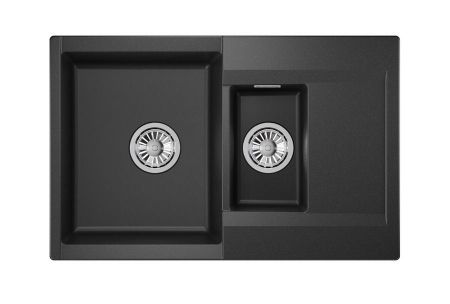Кухонная мойка Granula 7808, ЧЁРНЫЙ, артикул 7808, ЧЁРНЫЙ