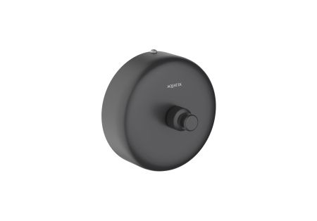 Веревка для белья 2,5 м в комплекте с держателем AQUATEK, матовый черный AQ4994MB, артикул AQ4994MB