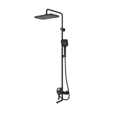 Душевая система с тропическим душем и изливом IDDIS Parker (PARBL3Fi06), артикул PARBL3Fi06