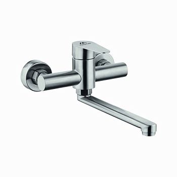 Настенный смеситель для кухни FASHUN A54615, сатин