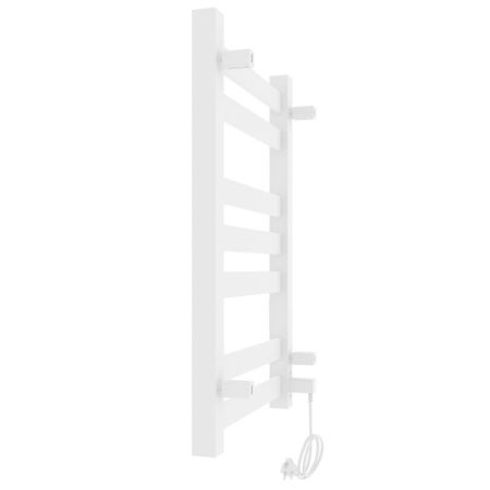 Полотенцесушитель электро "Гефест ЧК П7 500х800", белый муар, левый, артикул 73207614