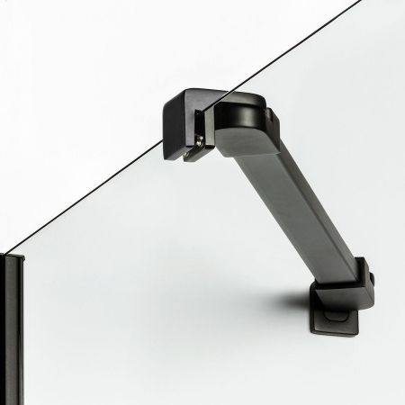 Душевое ограждение NEW TRENDY NEW MERANA BLACK 90x90x195 K-0536 (черный), артикул K-0536