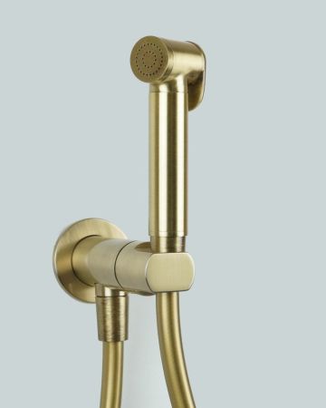Daniel Suvi, комплект гигиенического душа с прогрессивным картриджем, цвет бронза, артикул S206444DC-63