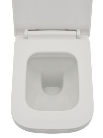 AQM2007 Унитаз подвесной с сиденьем SoftClose, технология смыва Rimless. 550х350х375, артикул AQM2007