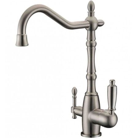Смеситель для кухни ZorG Sanitary ZR 312 YF-33-NICKEL Никель, артикул ZR 312 YF-33-NICKEL