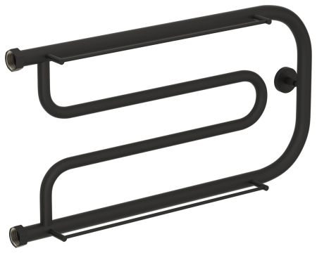 Полотенцесушитель водяной "Гусли+" 2П 320х650 Н. Г. 1" (МУАР Темный Титан), артикул 15-4010-3265