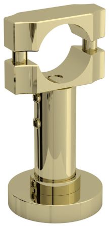 Кронштейн напольный с обхватом d 32 мм / L 104.2 мм / 2 шт (Шампань), артикул 020-1514-2032