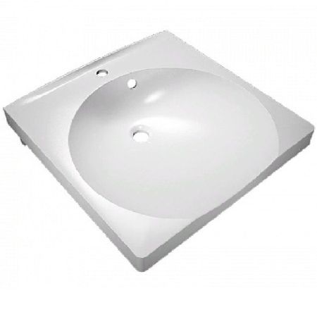 Раковина Florentina Виктория 60 на стиральную машину Белая, артикул Виктория