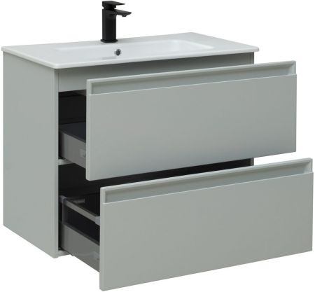 Тумба под раковину Allen Brau Eclipse 80 1.E1002.PWM папирус матовый, артикул 1.E1002.PWM