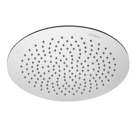 Верхний душ, Carimali, MySlim, тип установки-потолочный, размер душевого диска, мм-300*300, форма-круглая, распыленная струя со 124 силиконовыми насадками, цвет-хром, артикул SLM0003CRX