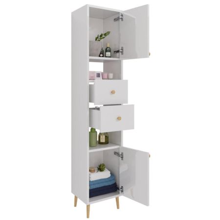 Пенал Dreja Luno 35 см, белый, артикул 99.2004