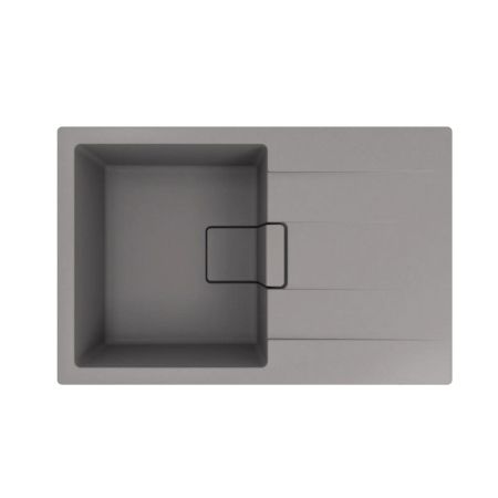 Кухонная мойка Florentina РИВЬЕРА 20.480.C0780.307, серый шёлк, артикул 20.480.C0780.307