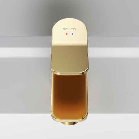 F85A02199 X-Joy, смеситель для умывальника излив 100 мм, золото