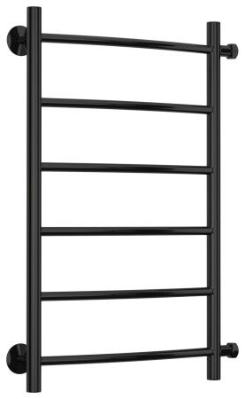 Полотенцесушитель водяной СТИЛЬЕ "Версия-Б2" 600х400 (6) Г 18 (Чёрный)