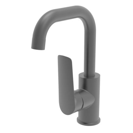 Смеситель для раковины Esko LG26MGM, оружейная сталь