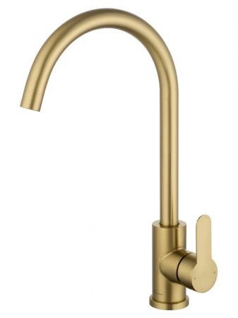 Смеситель для кухни WONZON & WOGHAND, Брашированное золото (WW-AE4554-BG), артикул WW-AE4554-BG