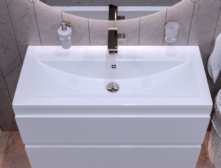 Раковина Paola Mario 900, белый, артикул Paola Mario 900