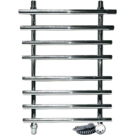 Электрический полотенцесушитель Ника Bamboo ЛБ3 Эл. 80x40 Хром, артикул ЛБ3 Эл. 80x40