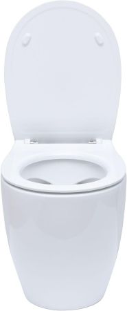 Чаша приставного унитаза Allen Brau Fantasy 4.11007.20 белый глянец, артикул 4.11007.20