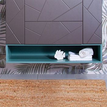 Ниша для тумбы Бриклаер КРИСТАЛЛ 100 см, муссон