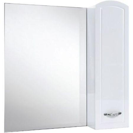 Зеркало со шкафом Bellezza Амелия 70 4610311001014 R Белое