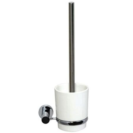 Ершик для унитаза WasserKRAFT K-28227 Хром Белый, артикул K-28227