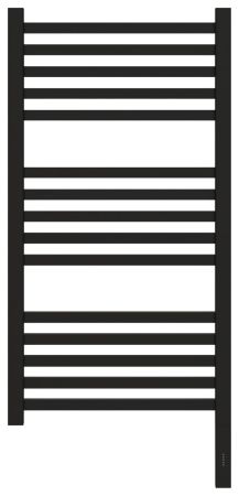 Полотенцесушитель, Сунержа, Модус 3.0, электрический, ширина, мм-430, высота, мм-920, подключение-справа, электрокомплект-МЭМ, мощность, Вт-300, материал-нержавеющая сталь, цвет-чёрный матовый, артикул 31-5701-8040