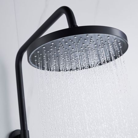 Душевая система Shevanik S4726H, черный, артикул S4726H