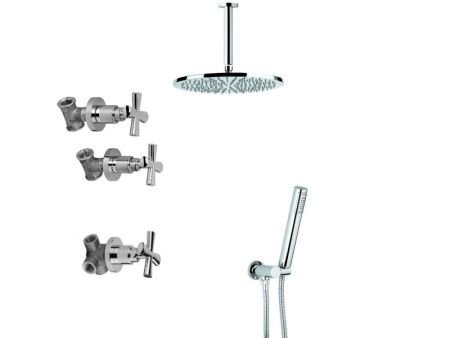 Emmevi Spirit New, душевой комплект 31009OR/1, цвет золото, артикул 31009OR/1