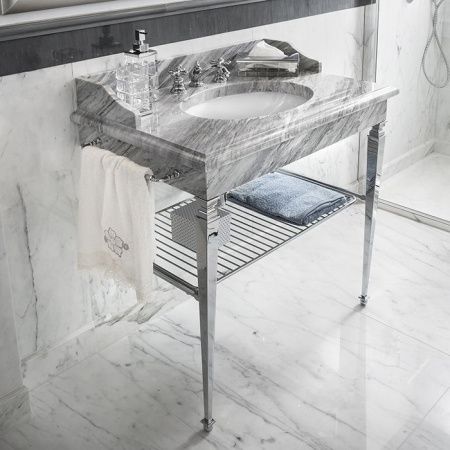 3SC  Консоль Regale 95х60хh77см, с 1 раковиной, сифоном, полкой и полотенцедердателями,цвет: хром 3SC  Консоль Regale 95х60хh77см, с 1 раковиной, сифоном, полкой и полотенцедердателями,цвет: хром