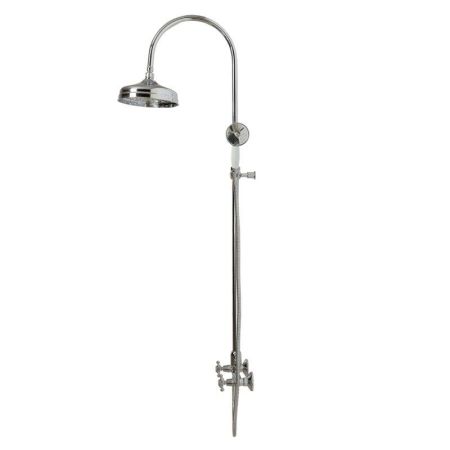 Душевая стойка со смесителем, верхним и ручным душем CEZARES GOLF-CD, артикул GOLF-CD-02-Bi
