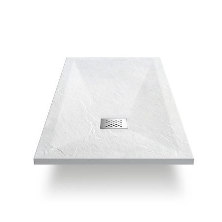 Поддон для душа из искусственного камня  VST-4SR9017W, 1700*900*30, белый матовый, артикул VST-4SR9017W