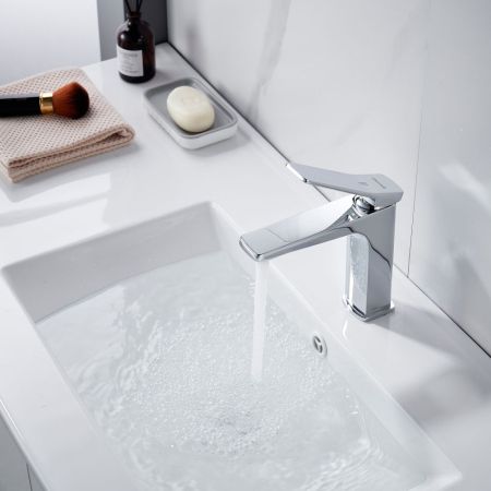 Смеситель для раковины Shevanik S4601, хром, артикул S4601