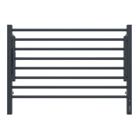 Полотенцесушитель электрический с полкой Terminus Горизонт П8 80х60 КС, черный муар, артикул 4670078543608