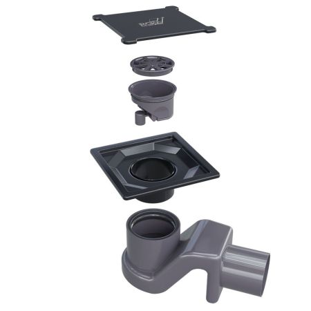 Душевой трап RGW SDR-13B (110x110), артикул 47211311-04