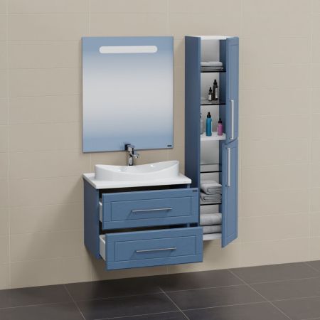 Тумба для умыв. "Венера 70" дуб адриатика, подвес. (ум Вега 70 литой мрамор)