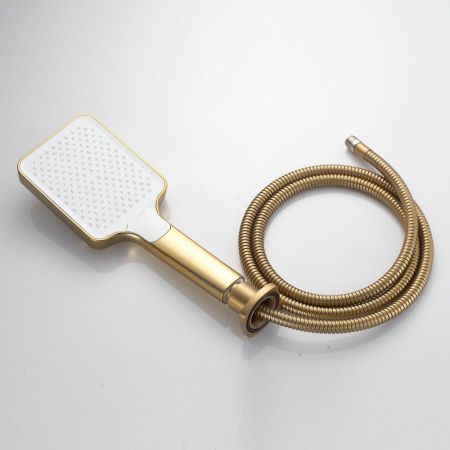 Смеситель на борт ванны Shevanik S9912G, золотой сатин, артикул S9912G