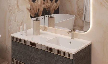 Раковина Paola Bella 1200 R, белый, артикул Bella 1200 R