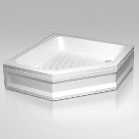 Душевой поддон трапеция RGW BT/CL-S (1000x1000)