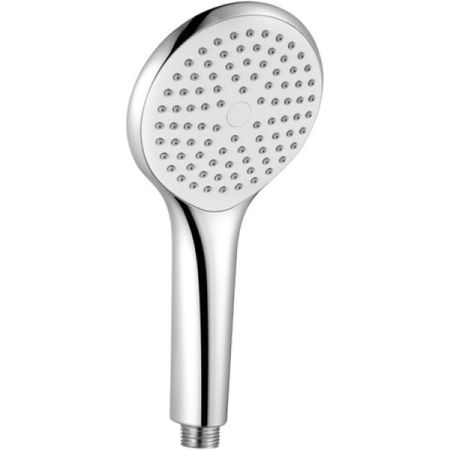Ручной душ, Kludi, Freshline, 1S, размер душевого диска, мм-120, форма-круглая, количество режимов-1, тип струи-бодрящая, материал-пластик, подключение G 1/2", цвет-хром, артикул 6780005-00