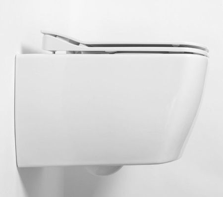 Унитаз биде Creavit Elegant EG321-00CB00E-0000 подвесной Белый без сиденья, артикул EG321-00CB00E-0000