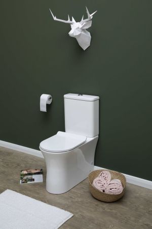 Чаша напольного унитаза Aquanet Rimless Roll-C CL-12249B, артикул Roll-C