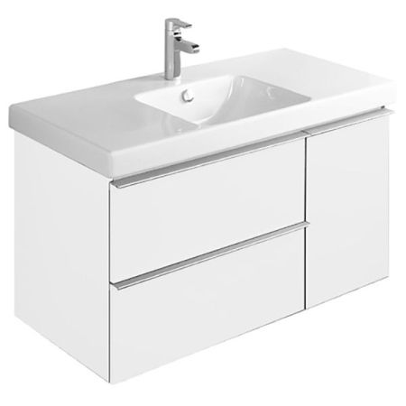 Тумба под раковину Jacob Delafon Odeon Up 100 EB891-N18 подвесная Белая, артикул EB891-N18